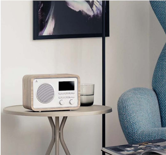 Argon Audio Radio 2 Επιτραπέζιο Ραδιόφωνο Ρεύματος DAB+ με Bluetooth Ash