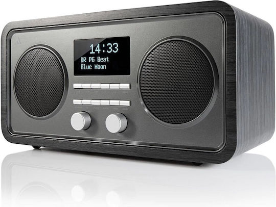 Argon Audio Radio 3 Επιτραπέζιο Ραδιόφωνο Ρεύματος DAB+ με Bluetooth Μαύρο