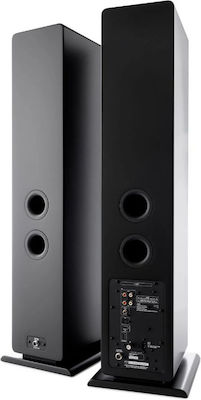 Argon Audio Forte A55 MKII Pair of Hi-Fi Speakers Floor 80W W16.5xD25xH85cm. Black