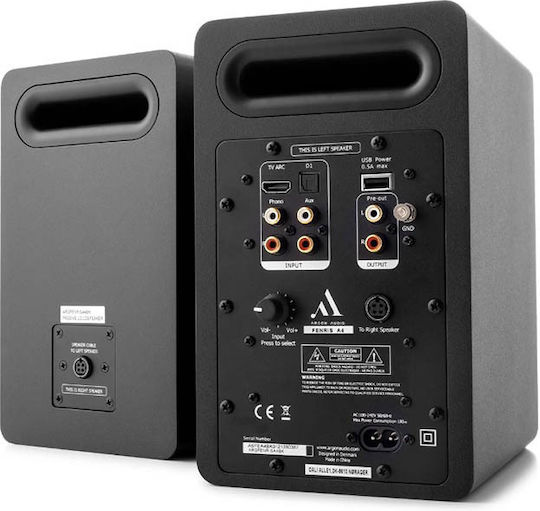 Argon Audio Fenris Active 5 Αυτοενισχυόμενα Ηχεία με Bluetooth 100W Μαύρα