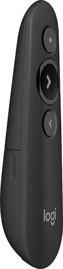 Logitech Prezentator R500s cu Laser Roșu și Taste Slideshow
