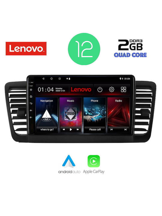 Lenovo Car Audio System for Audi A7 Subaru Forester 2002-2008 (Bluetooth/USB/AUX/WiFi/GPS/Apple-Carplay/CD) with Touch Screen 9" DIQ_LVB_4661