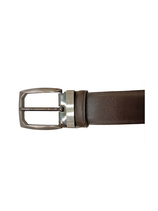 Morfis Leather Belt 538 Brown / Brown