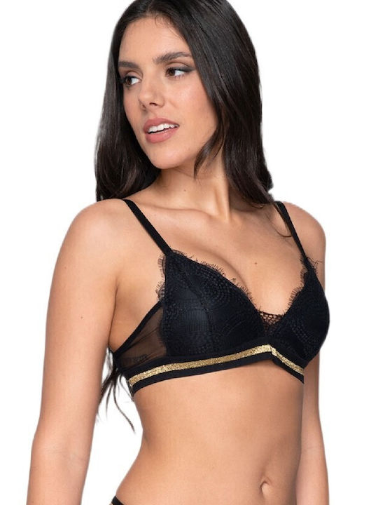 Cherry Negru Sutien Push Up fără Baloane