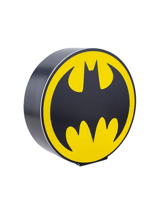 Paladone Lampă decorativă pentru copii Batman Galben 16εκ. Paladone Lampă decorativă pentru copii Batman Galben 16εκ.