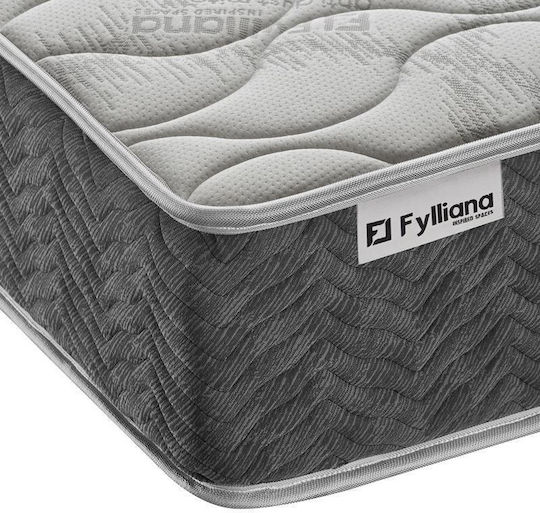 Fylliana La Vie Διπλό Ορθοπεδικό Στρώμα 150x200x25cm με Ελατήρια