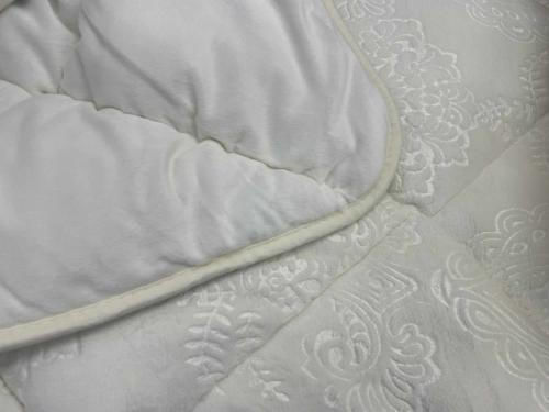 Linea Home Husă de pătură Single 160x215cm Royal Ecru