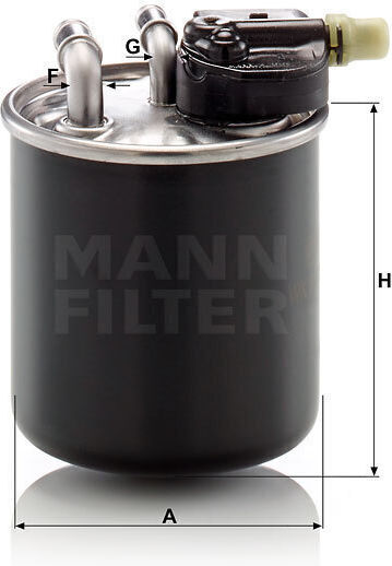 Mann Filter Car Fuel Filter for Mercedes-Benz A-Class W176 / B-Class W246 / CLA / GLA Mercedes-Benz GLA Hyundai H 100 WK820/22