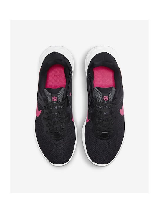 Revolution 6 FlyEase Next Nature Sport Shoes Running Black / Iron Grey / Hyper Pink