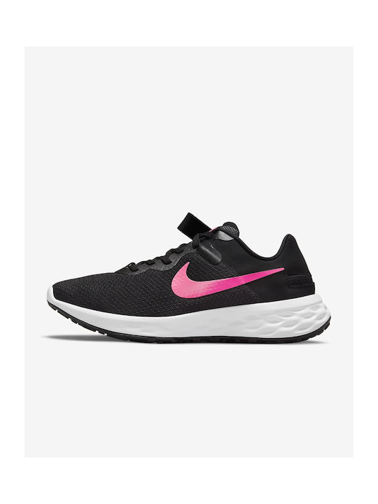 Revolution 6 FlyEase Next Nature Sport Shoes Running Black / Iron Grey / Hyper Pink