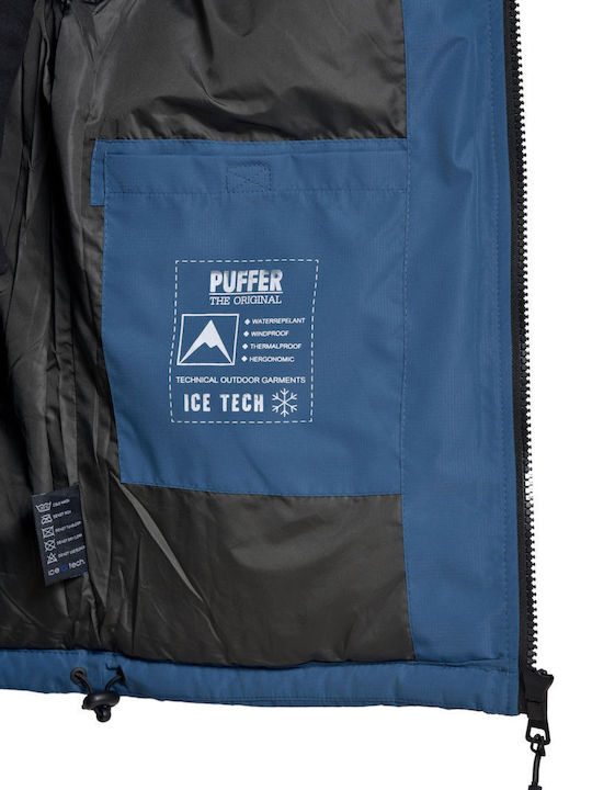 Winter Jacket Puffer Petrol