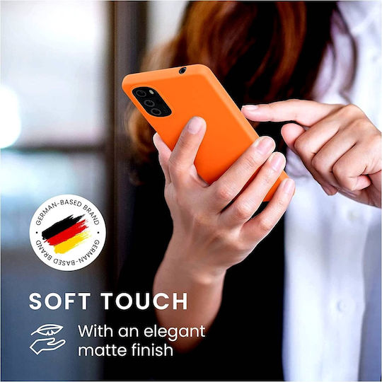 KWmobile Задна корица Силикон 1.3мм Fruity Orange (Moto G22)