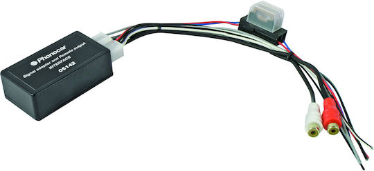 Phonocar Car Audio Processor Output Attenuator / High to Low Signal Converter 05.142
