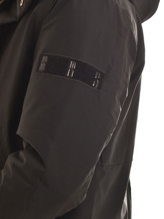 Winter Jacket Parka Waterproof Black