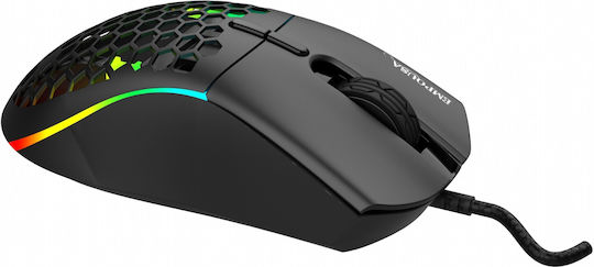 Inca IMG-GT20 RGB Gaming Ποντίκι 10000 DPI Μαύρο