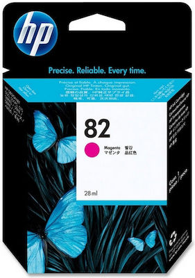 HP 82 Original InkJet Printer Ink Magenta (CH567A)