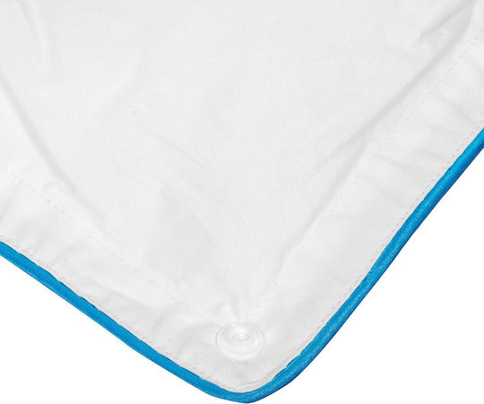 Beauty Home Hotel Quilt White Single 160x240cm Cotton 4055PMMO