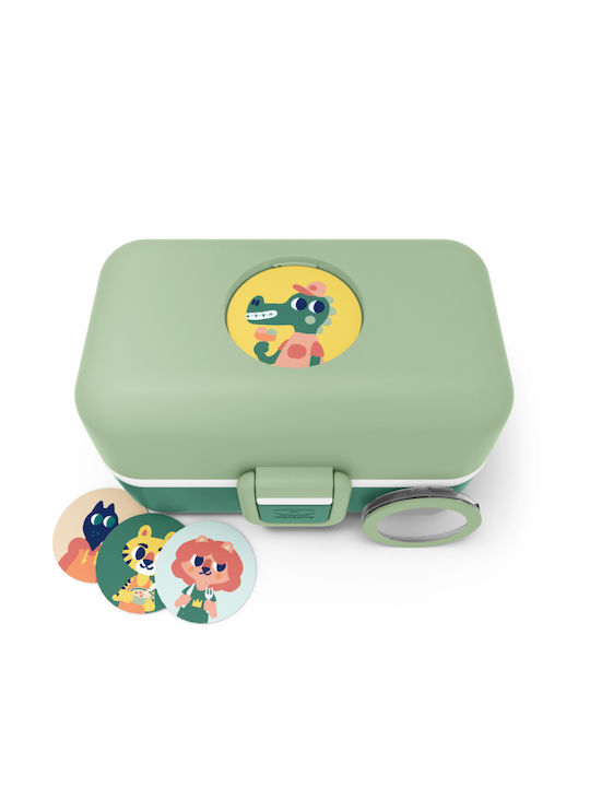 Monbento Tresor Δοχείο Φαγητού Πλαστικό Green Forest 800ml