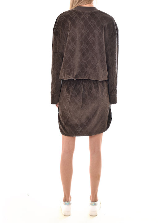 Replay Mini Dress Brown