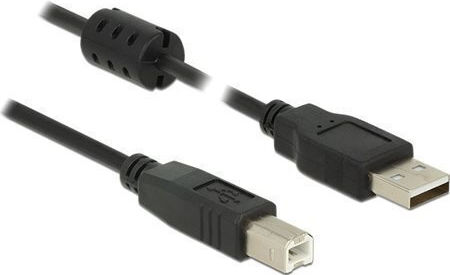 DeLock Regulär USB 2.0 auf Micro-USB-Kabel Schwarz 0.5m (84900) 1Stück