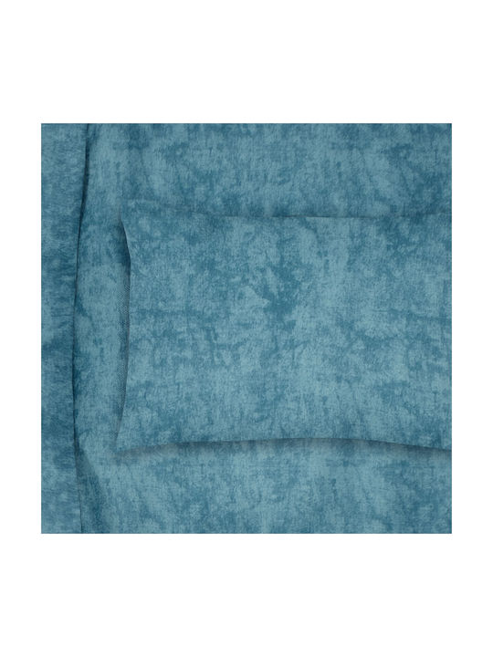 Dimcol Shadow Pillowcase 20 Turquoise 50x70cm.