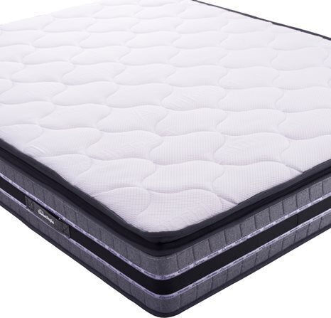 HomeMarkt Dreamtopia Doppel Orthopädisch Matratze Schaum 150x200x29cm mit Topper