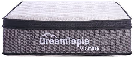 HomeMarkt Dreamtopia Ultimate Einzel Ergonomisch Matratze Schaum 90x190cm mit Topper