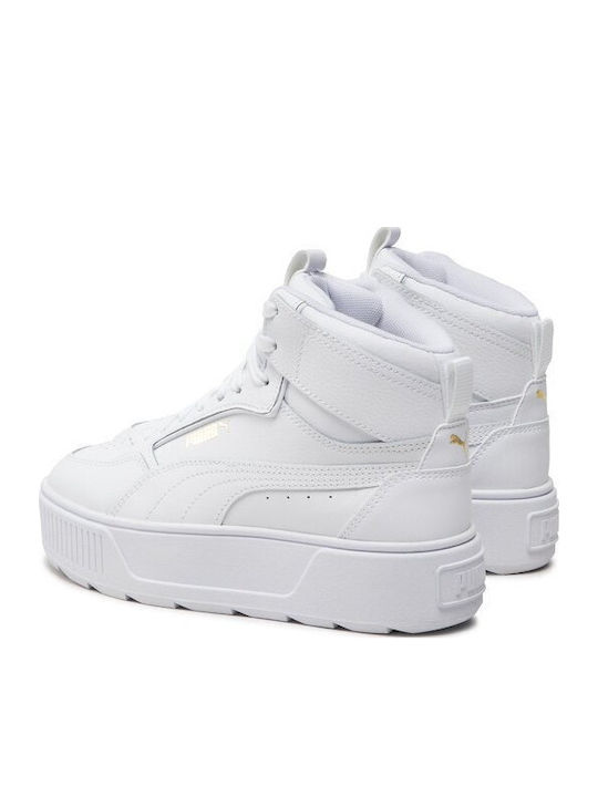 Karmen Rebelle Mid Дамски Платформи Високи Бели