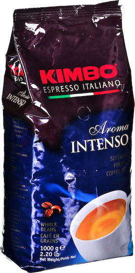 Kimbo Καφές Espresso Intenso σε Κόκκους 1kg