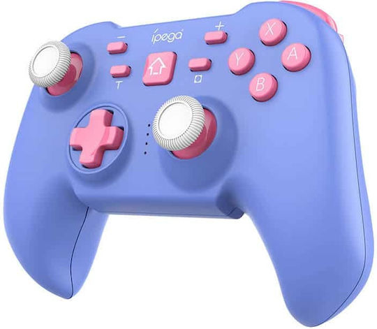 iPega SW062C Ασύρματο Gamepad για Switch Μωβ