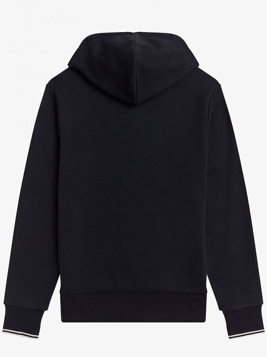 Sweatshirt with Hood Navy Blue