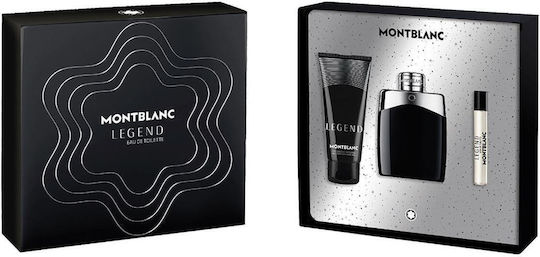 MontBlanc Legend Pour Homme Парфюмен Комплект с Тоалетна Вода 3 Бройки