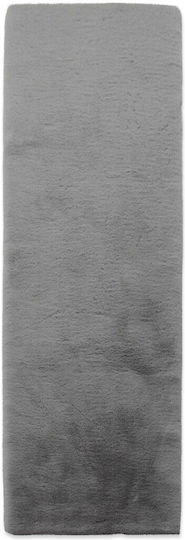 Newplan Puffy Anti-slip Rug Rectangular Furry T-FC6 Light Grey