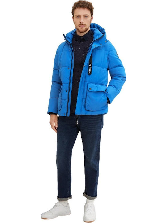 Winter Jacket Puffer Blue