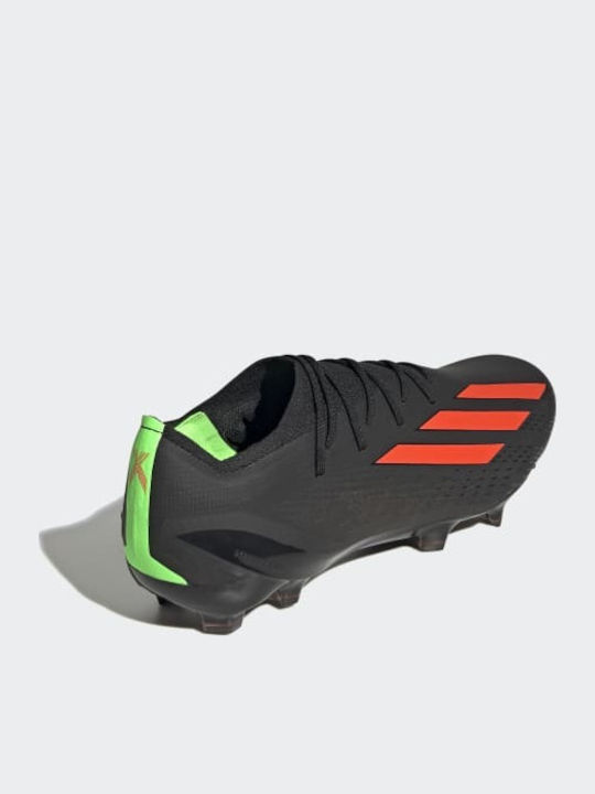 adidas X Speedportal 1 Football Shoes with Cleats Core Black / Solar Red / Solar Green