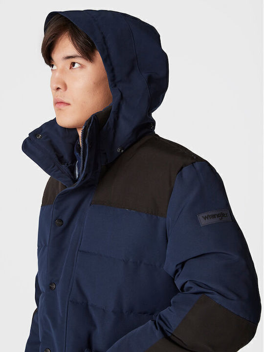 Bodyguard Winter Jacke Puffer Marineblau