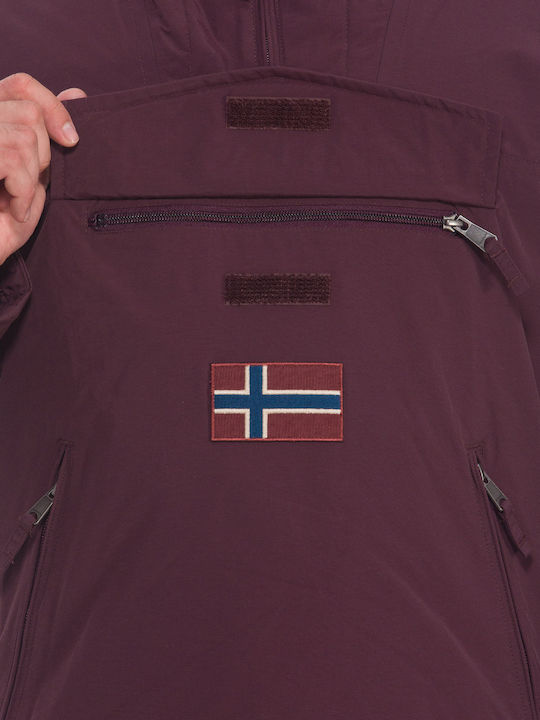 Rainforest Pocket 2 Winter Jacke Wasserdicht und Winddicht Burgundy Fudge
