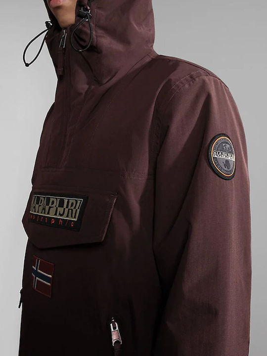 Rainforest Pocket 2 Winter Jacke Wasserdicht und Winddicht Burgundy Fudge