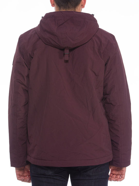 Rainforest Pocket 2 Winter Jacke Wasserdicht und Winddicht Burgundy Fudge