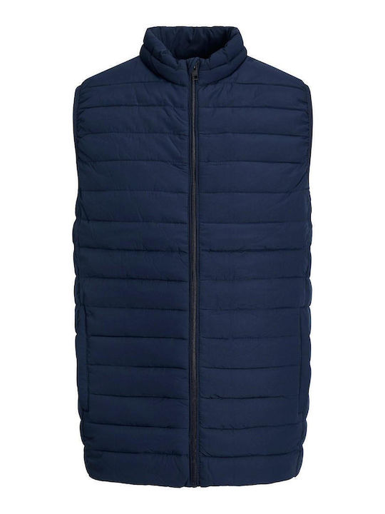 Αμάνικο Μπουφάν Puffer Αντιανεμικό Navy Μπλε