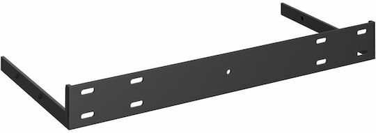 Rafturi S/2 Negru (2 Bucăți) 50x23x3.8 cm
