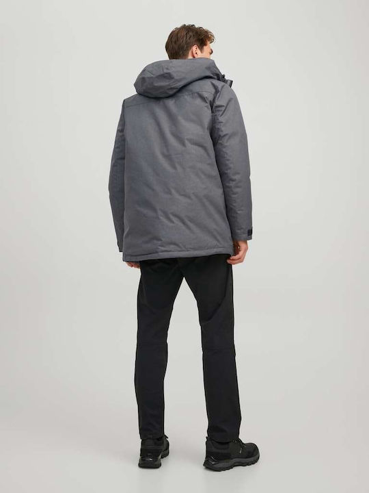Winter Jacke Parka Grey / Asphalt