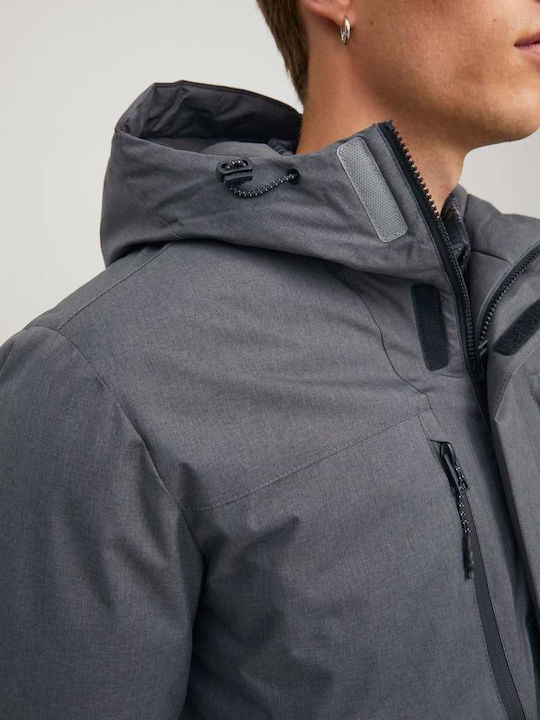 Winter Jacke Parka Grey / Asphalt