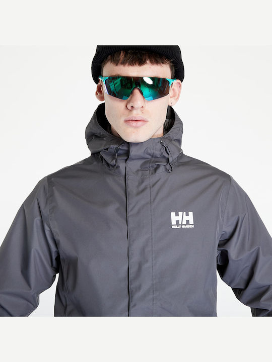 Seven J Jacket Waterproof and Windproof Gray