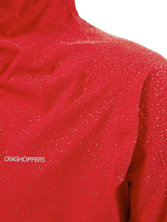 Craghoppers Men's Winter Jacket Waterproof Red