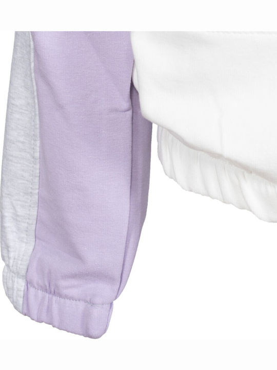 Kinder Sweatpants Set - Jogginganzug Lila 2Stück