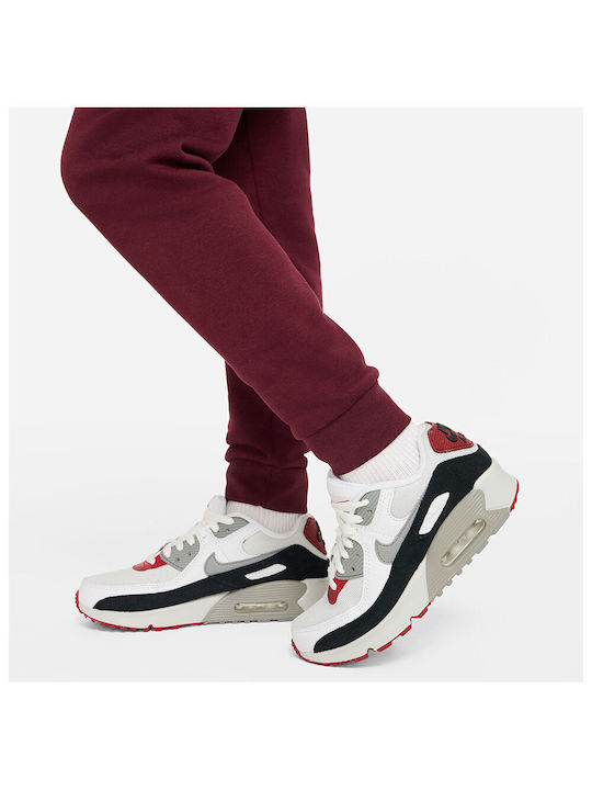 Kids Sweatpants Burgundy