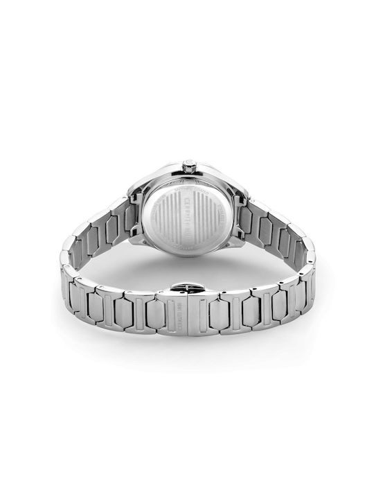 Cerruti Watch with Silver Metal Bracelet