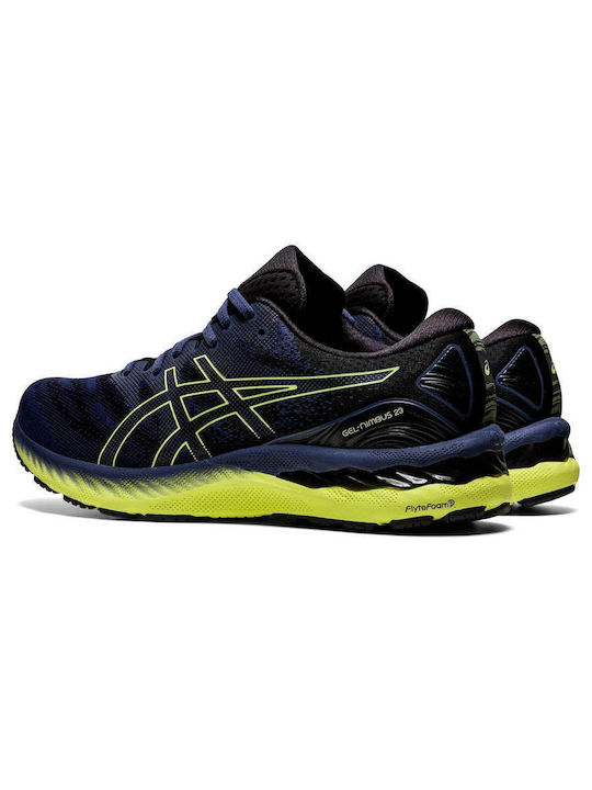 Gel-Nimbus 23 Sport Shoes Running Thunder Blue / Glow Yellow