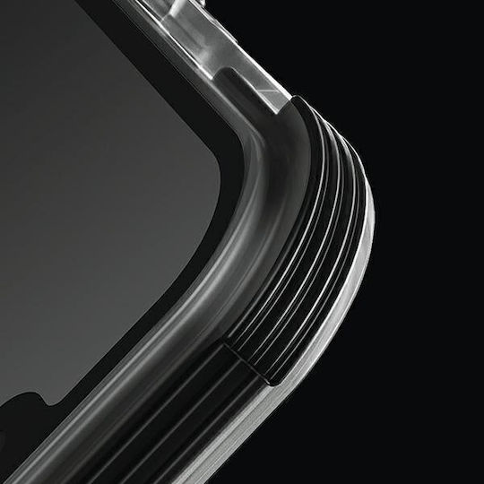 Uniq Combat Umschlag Rückseite Silikon Crystal Clear (iPhone 14 Pro Max)